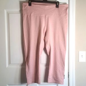 Old Navy Pink High Rise Cropped Leggings XXL